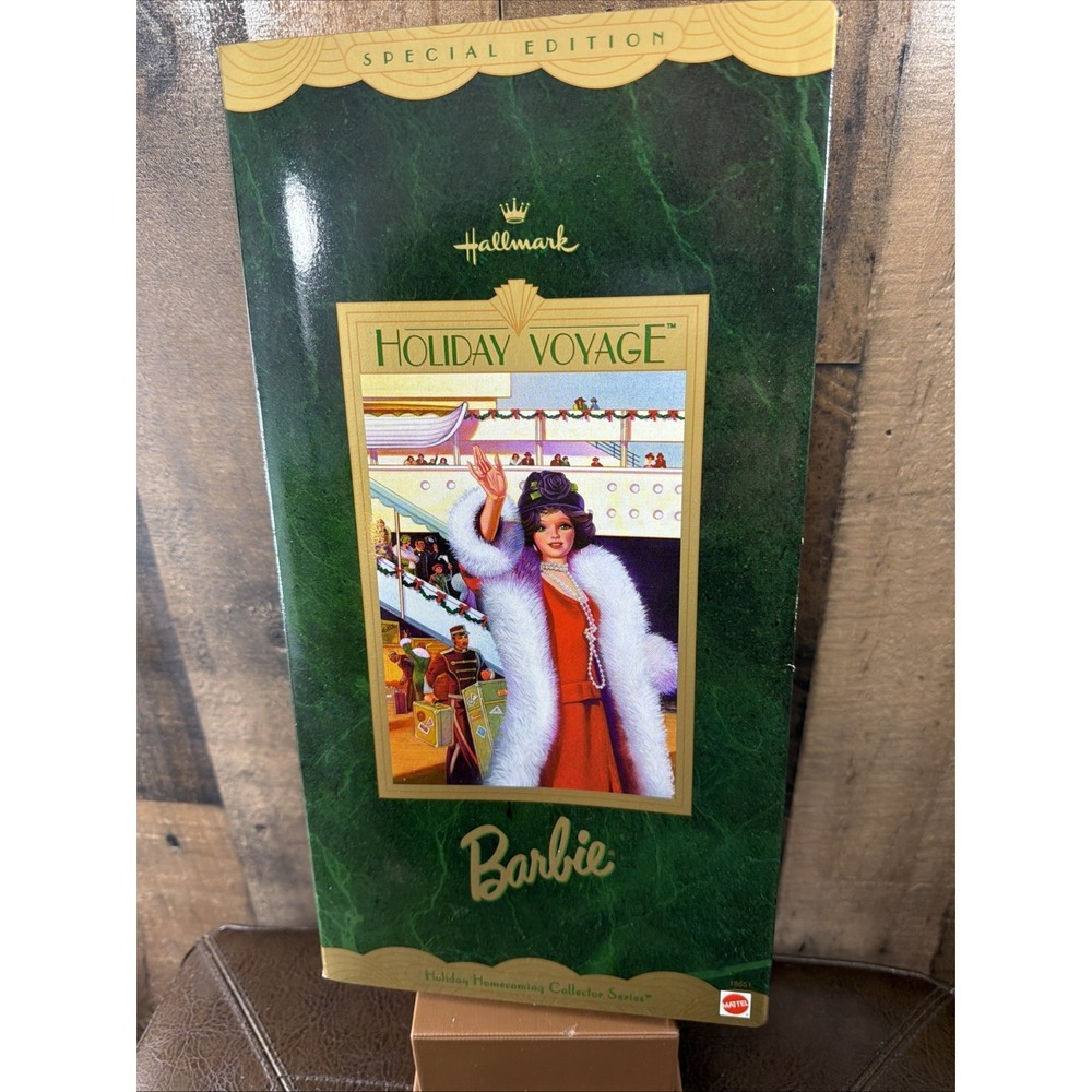 Vtg 1997 Holiday Voyage Hallmark‎ Barbie Doll 1920's Flapper Special Edition